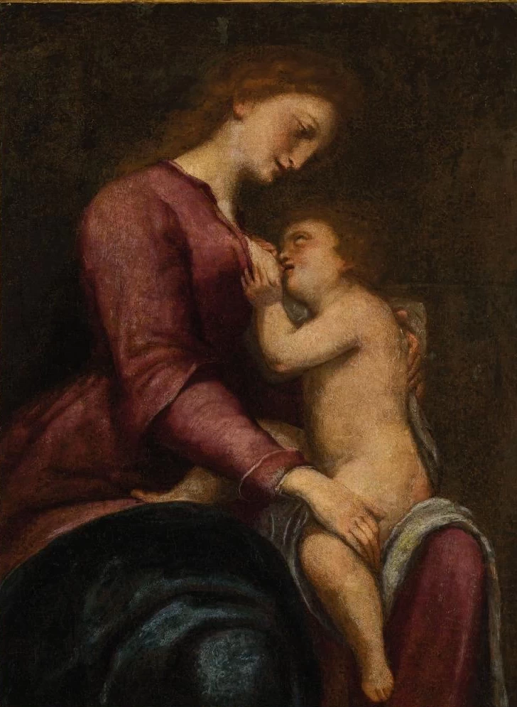 Madonna con il Bimbo - attributo